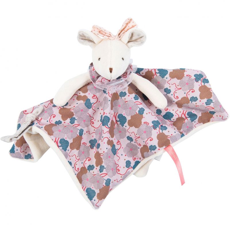  - once upon a time - lala the mouse comforter pink flower 25 cm 